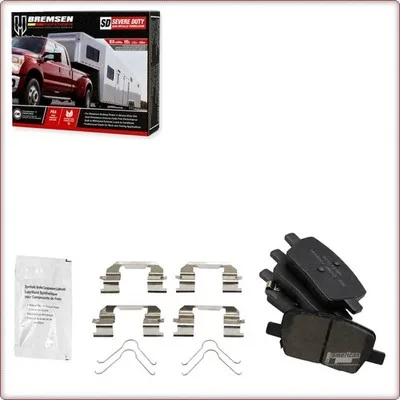CERAMICZNE KLOCKI HAMULCOWE TYLNE + AKCESORIA DO CHEVROLET TRAVERSE/BLAZER/CAMAR...