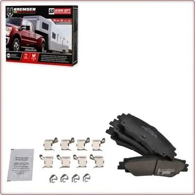 CERAMICZNE KLOCKI HAMULCOWE TYLNE + AKCESORIA DO TOYOTA LAND CRUISER/4RUNNER/SEQ...