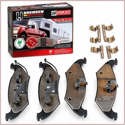 PASTIGLIE FRENO IN CERAMICA POSTERIORI + ACCESSORI PER DODGE GRAND CARAVAN/CARAV...