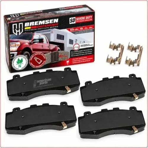 PASTIGLIE FRENO IN CERAMICA ANTERIORI + ACCESSORI PER JEEP GRAND CHEROKEE TRACKHAWK 2018- ECE