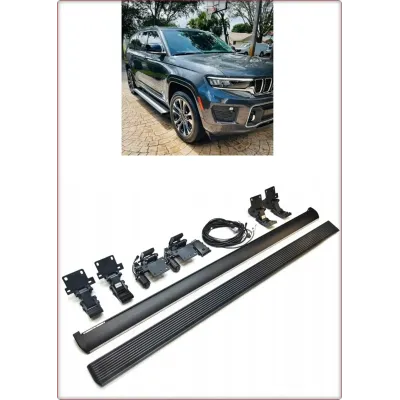 2X ELEKTRYCZNE STOPNIE BOCZNE DO JEEP GRAND CHEROKEE 2021 - 2025