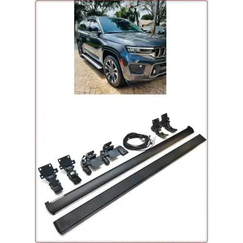 2x ELECTRIC RUNNING BOARDS FOR JEEP GRAND CHEROKEE 2021 - 2025