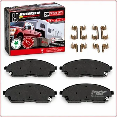 PASTIGLIE FRENO IN CERAMICA ANTERIORI + ACCESSORI PER JEEP GRAND CHEROKEE WL 202...
