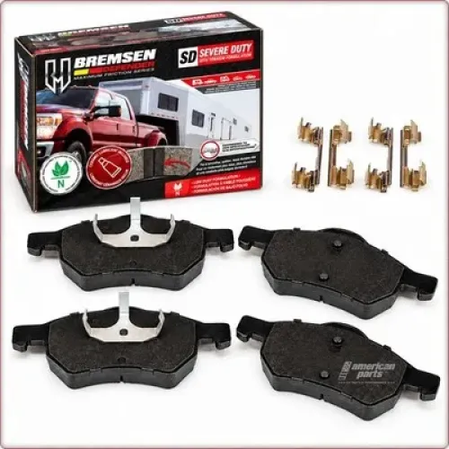 CERAMICZNE KLOCKI HAMULCOWE PRZEDNIE + AKCESORIA DO CHRYSLER TOWN & COUNTRY/VOYAGER 2001