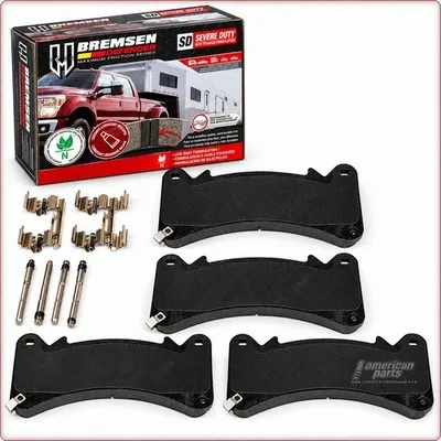PASTIGLIE FRENO IN CERAMICA ANTERIORI + ACCESSORI PER CHEVROLET SILVERADO 1500/S...