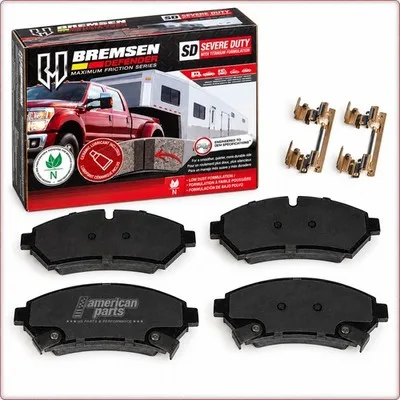 PASTIGLIE FRENO IN CERAMICA ANTERIORI + ACCESSORI PER CADILLAC SEVILLE SLS/STS 1...