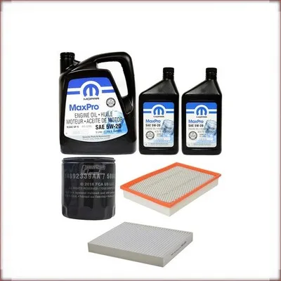 ÖLWECHSELSET MOPAR 5W-20 ÖL/LUFT/INNENRAUMFILTER FÜR RAM 1500 5.7 V8 2016-2021