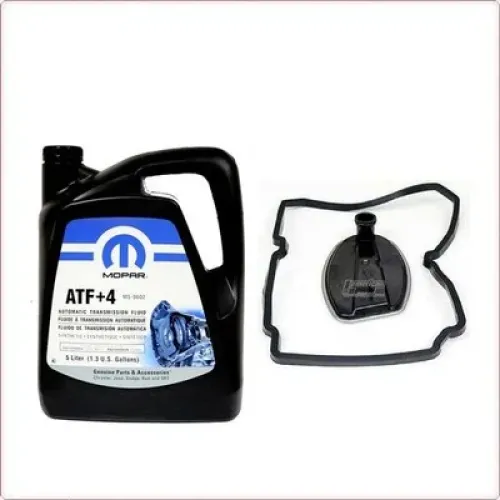 AUTOMATIC TRANSMISSION OIL SET ATF+4 FILTER FOR DODGE CHALLENGER NAG1 2009-2014