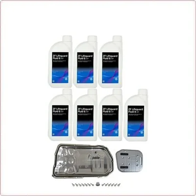 KIT OLIO CAMBIO AUTOMATICO ZF LIFEGUARDFLUID 8 COPPA OLIO PER DODGE CHALLENGER H...