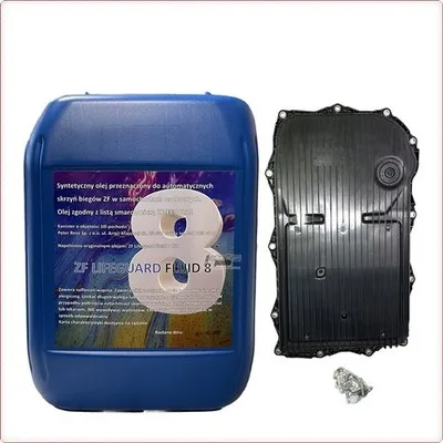 KIT OLIO CAMBIO AUTOMATICO ZF LIFEGUARDFLUID 8 FILTRO E COPPA OLIO