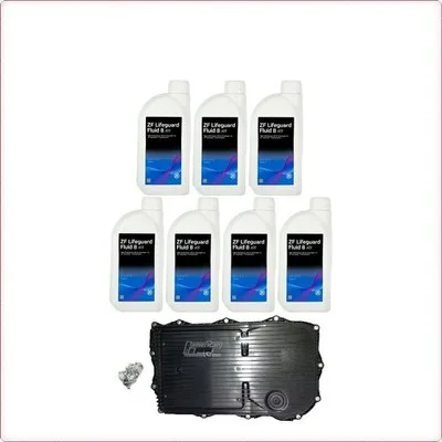 KIT OLIO CAMBIO AUTOMATICO ZF LIFEGUARDFLUID 8 FILTRO E COPPA OLIO