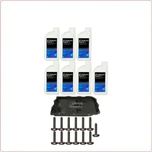 AUTOMATIKGETRIEBEÖL-SET ZF LIFEGUARDFLUID 8 FILTER ÖLWANNE