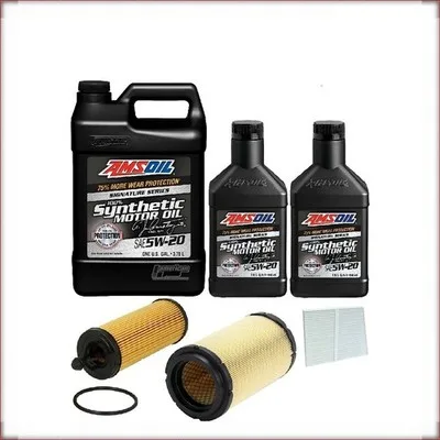 AMSOIL 5W-20 + FILTRY OLEJU, POWIETRZA I KABINOWY DO RAM PROMASTER 3500 3.6 V6 2...