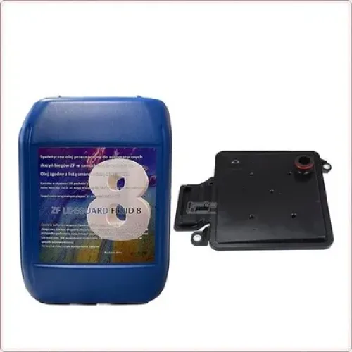 ZESTAW OLEJU DO AUTOMATYCZNEJ SKRZYNI BIEGÓW ZF LIFEGUARDFLUID 8 FILTR