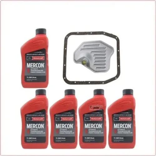 AUTOMATIC TRANSMISSION FLUID SET MERCON V FILTER FOR FORD CROWN VICTORIA 4R70 1996-2010