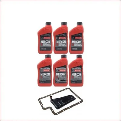AUTOMATIKGETRIEBEÖL-SET MERCON V FILTER FÜR FORD EXCURSION 4R100 2003