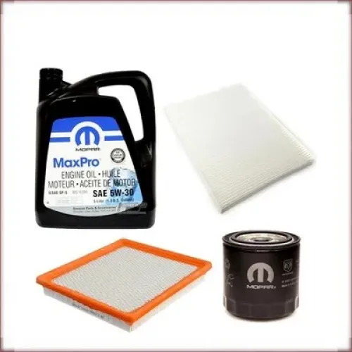 ÖLSET MOPAR 5W-30 ÖL/LUFT/INNENRAUMFILTER FÜR DODGE CARAVAN 3.3 V6 2001-2006