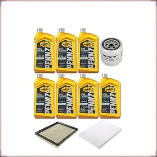 PENNZOIL 0W-40 OIL/AIR/CABIN FILTER FOR DODGE CHALLENGER 6.1 V8 2008-2010