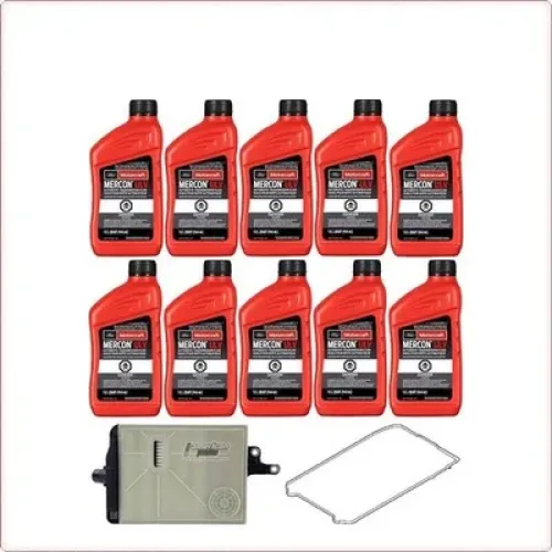 AUTOMATIKGETRIEBEÖL-SET MERCON ULV FILTER DICHTUNG FÜR FORD EXPLORER 10R80 MHT