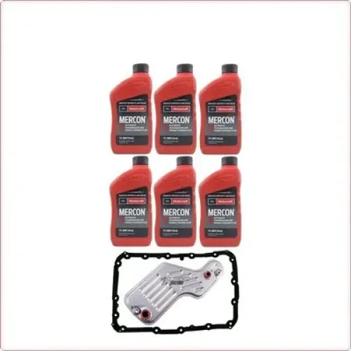 KIT OLIO CAMBIO MERCON V FILTRO E GUARNIZIONE PER FORD EXPLORER 5R55S 2002-2003