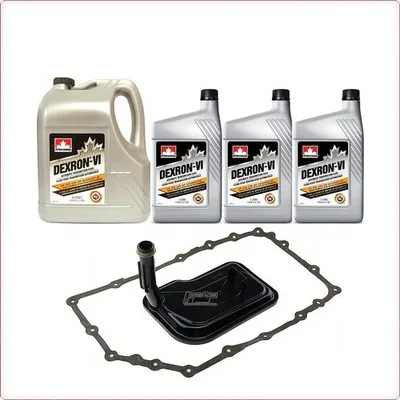 AUTOMATIKGETRIEBEÖL-SET DEXRON VI FILTER FÜR CHEVROLET EXPRESS 6L80E 2010-2021