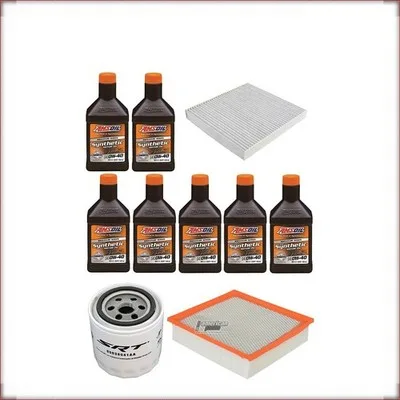 KIT D'HUILE AMSOIL 0W-40 HUILE/FILTRE À AIR/HABITACLE POUR DODGE DURANGO 6.4 V8 ...