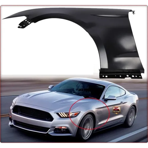 PARAFANGO ANTERIORE SINISTRO IN ALLUMINIO PER FORD MUSTANG 2015 - 2017