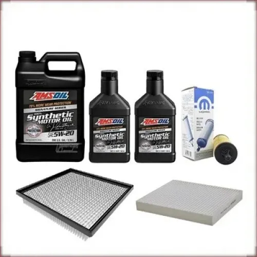 ÖLSET AMSOIL 5W-20 ÖL/LUFT/INNENRAUMFILTER FÜR DODGE JOURNEY 3.6 V6 2014-2020