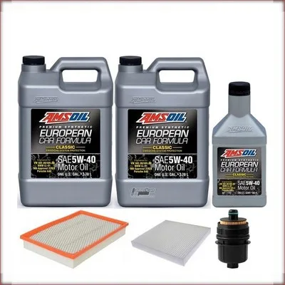 KIT OLIO AMSOIL 5W-40 + KIT FILTRI RAM 1500 3.0 DIESEL 2020-2024
