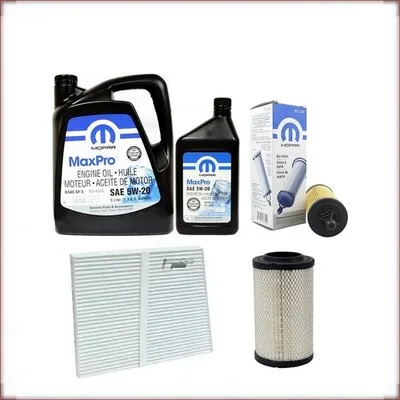 MOPAR 5W-20 + KIT FILTRI PER DODGE RAM PROMASTER 1500/2500/3500 3.6 V6 2014-2021