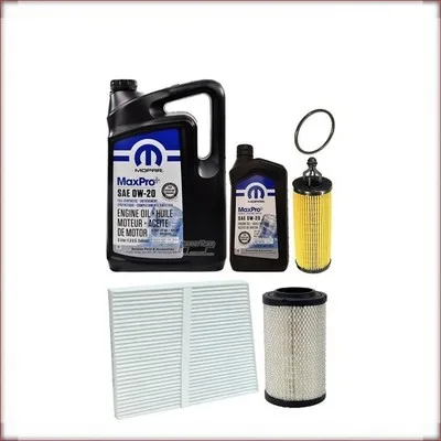 MOPAR 0W-20 + KIT FILTRI PER DODGE RAM PROMASTER 3500 3.6 V6 2022-2024