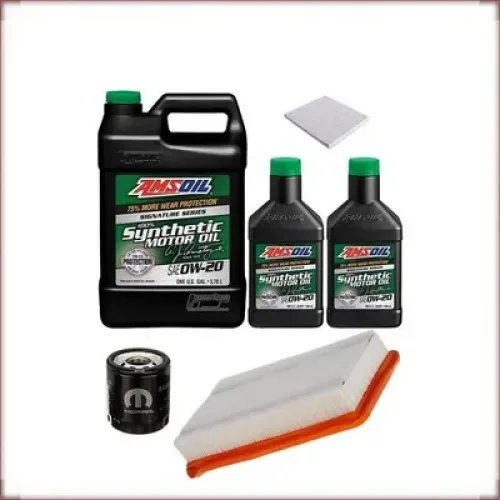 ÖLSET AMSOIL 0W-20 ÖL/LUFT/INNENRAUMFILTER FÜR CHRYSLER 200 2.4 R4 2015-2017