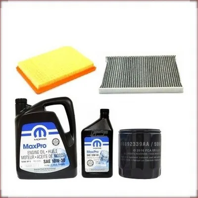 ÖLWECHSELSET MOPAR 10W-30 ÖL/LUFT/INNENRAUMFILTER FÜR CHRYSLER 300C 3.5 V6 2010