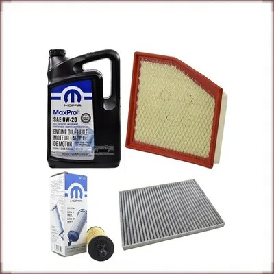 MOPAR 0W-20 + FILTRI OLIO, ARIA E ABITACOLO PER CHRYSLER GRAND CARAVAN 3.6 V6 20...