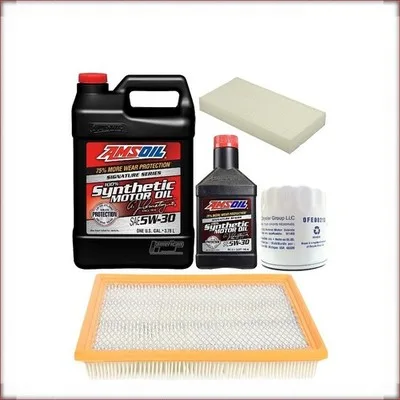 AMSOIL 5W-30 + FILTRY OLEJU, POWIETRZA I KABINOWY DO CHRYSLER PT CRUISER 2.4 R4 ...