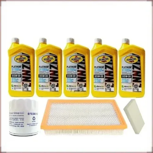 PENNZOIL 5W-30 + FILTRI OLIO, ARIA E ABITACOLO PER CHRYSLER PT CRUISER 2.4 R4 2001-2005