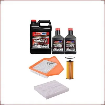 ÖLWECHSELSET AMSOIL 5W-30 FILTERSET FÜR CHRYSLER TOWN & COUNTRY 3.6 V6 2011-