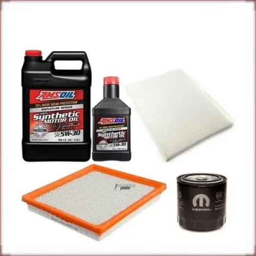 ÖLWECHSELSET AMSOIL 5W-30 FILTERSET FÜR CHRYSLER TOWN & COUNTRY 3.8 V6 2001-