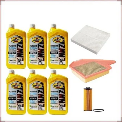 ÖLWECHSELSET PENNZOIL 5W-30 FILTERSET FÜR CHRYSLER TOWN COUNTRY 3.6 V6 2011-2012