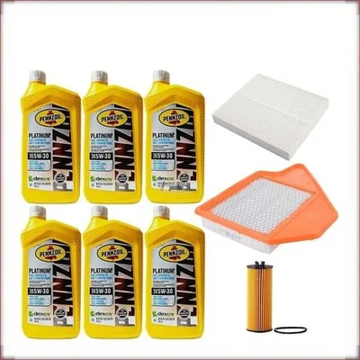 ÖLWECHSELSET PENNZOIL 5W-30 FILTERSET FÜR CHRYSLER TOWN COUNTRY 3.6 V6 2011-2012