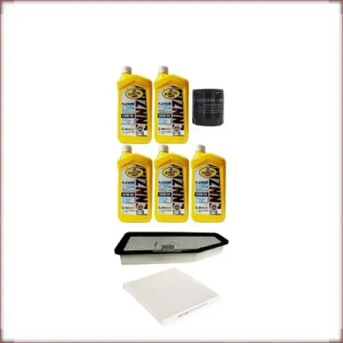 ZESTAW OLEJU PENNZOIL 5W-30 + FILTRY OLEJU, POWIETRZA I KABINOWY DO JEEP CHEROKEE 2.0 R4 2019-2022
