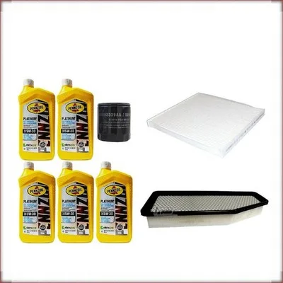ZESTAW OLEJU PENNZOIL 5W-30 + FILTRY OLEJU, POWIETRZA I KABINOWY DO JEEP CHEROKE...
