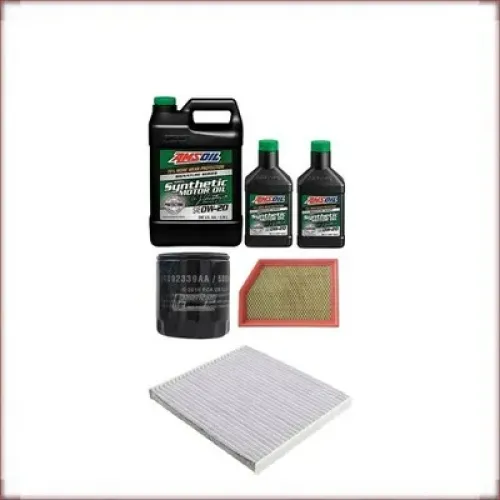 ÖLSET AMSOIL 0W-20 ÖL/LUFT/INNENRAUMFILTER FÜR JEEP CHEROKEE 2.4 R4 2014-2018