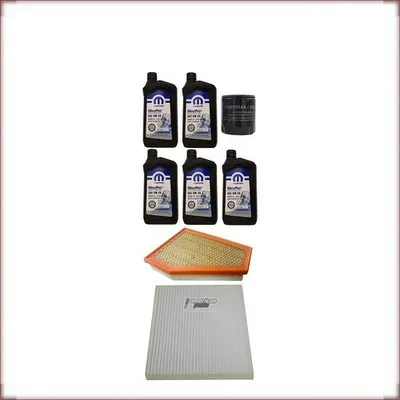 KIT OLIO MOPAR 0W-20 + KIT FILTRI PER JEEP GRAND CHEROKEE 2.0 R4 2022-2025