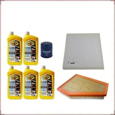 PENNZOIL 5W-30 + FILTRI OLIO, ARIA E ABITACOLO PER JEEP GRAND CHEROKEE 2.0 R4 20...