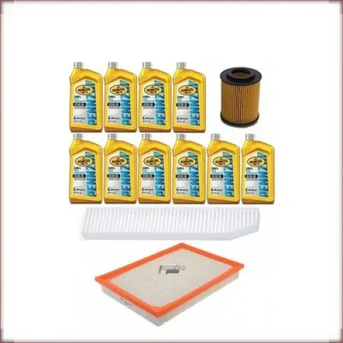 PENNZOIL 5W-30 + FILTRI OLIO, ARIA E ABITACOLO PER JEEP GRAND CHEROKEE 3.0 2006-2010