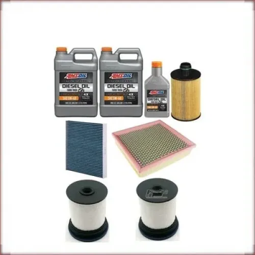 ÖLWECHSELSET AMSOIL 5W-40 FILTERSET FÜR JEEP GRAND CHEROKEE 3.0 2011-2019