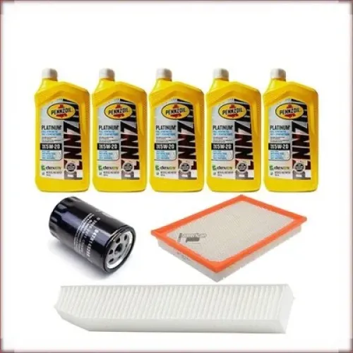 PENNZOIL 5W-20 ÖL/LUFT/INNENRAUMFILTER FÜR JEEP GRAND CHEROKEE 3.7 V6 2007-2008