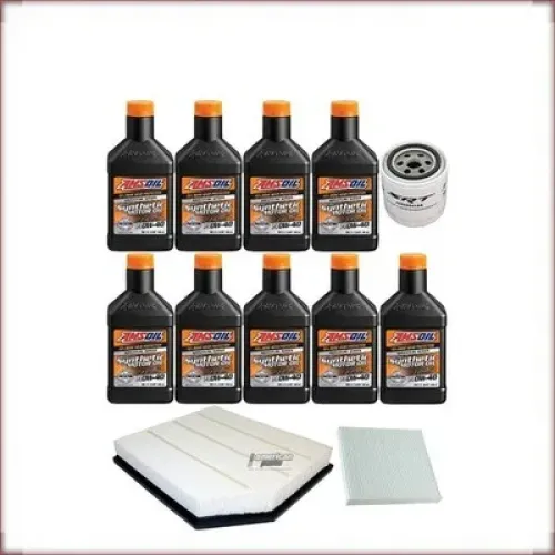 AMSOIL 0W-40 ÖL/LUFT/INNENRAUMFILTER FÜR JEEP GRAND CHEROKEE 6.2 V8 2018-2020