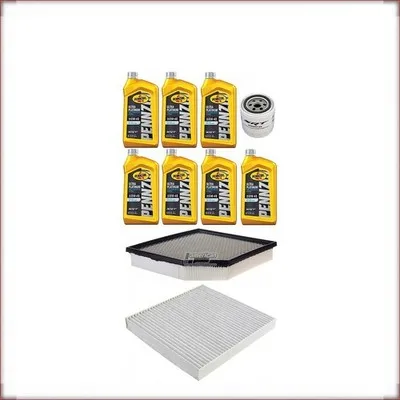 PENNZOIL 0W-40 + FILTRI OLIO, ARIA E ABITACOLO PER JEEP GRAND CHEROKEE 6.2 V8 20...